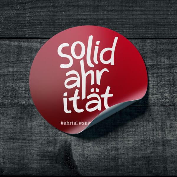 Aufkleber/Sticker - SolidAHRität - Ahrtal