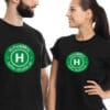 Helfer Shuttel - Unisex Shirt Mann und Frau