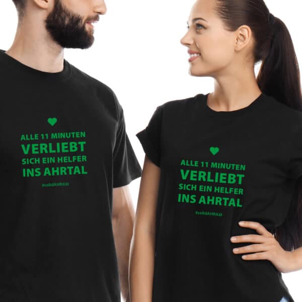 Helfer Shuttel - Unisex Shirt Mann und Frau