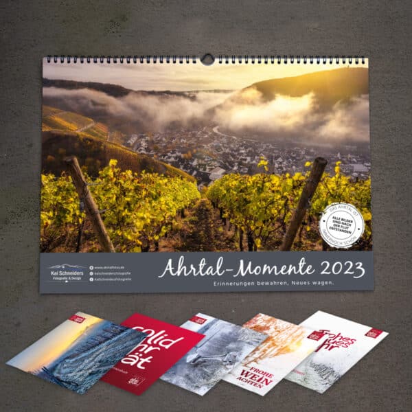 Ahrtal Kalender Set mit Postkarten