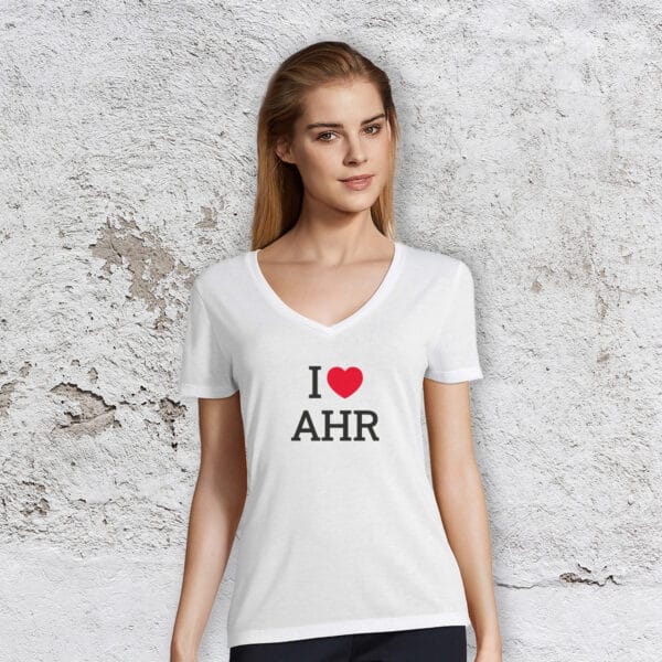 T-Shirt I love Ahr Girls - weiss