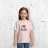 Shirt I love Ahr Kids - pink